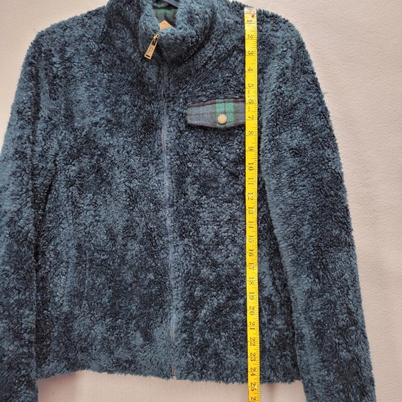 PENDLETON WOMEN'S FUZZY ZIP JACKET, SIZE M - Picture 8 of 8